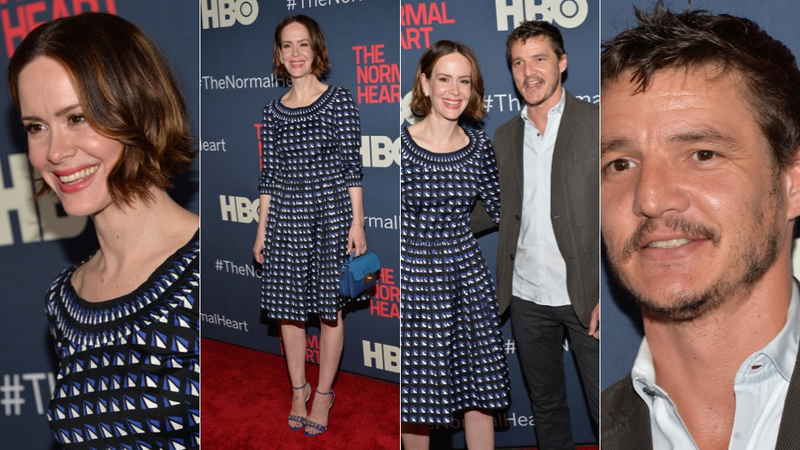 Illustration for article titled Cute Springy Dresses and Horrible Jackets at The Normal Heart Premiere